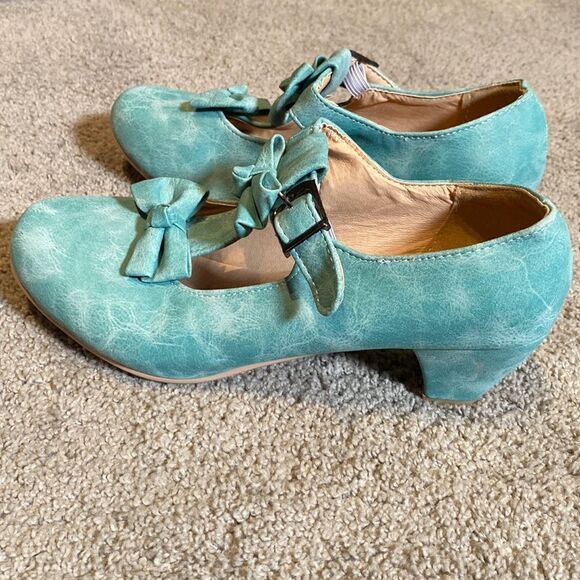 Women’s Shoes Bows Round Toe Mary Jane Low Heel Size 39 (8-8.5 US) NEW - Picture 12 of 12